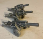 3 MARX BATTLEGROUND 1960’s SHELL-FIRING BREACH LOADING HOWITZER- VERY GOOD HTF