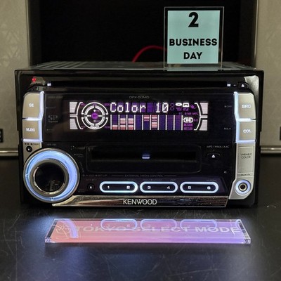 Kenwood DPX-50MD 2DIN CD MD Player Car Stereo Added Bluetooth JDM