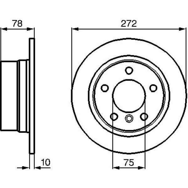 2X Bosch 0 986 478 641 Bremsscheibe FüR BMW 3 E36 Bremsscheiben-image