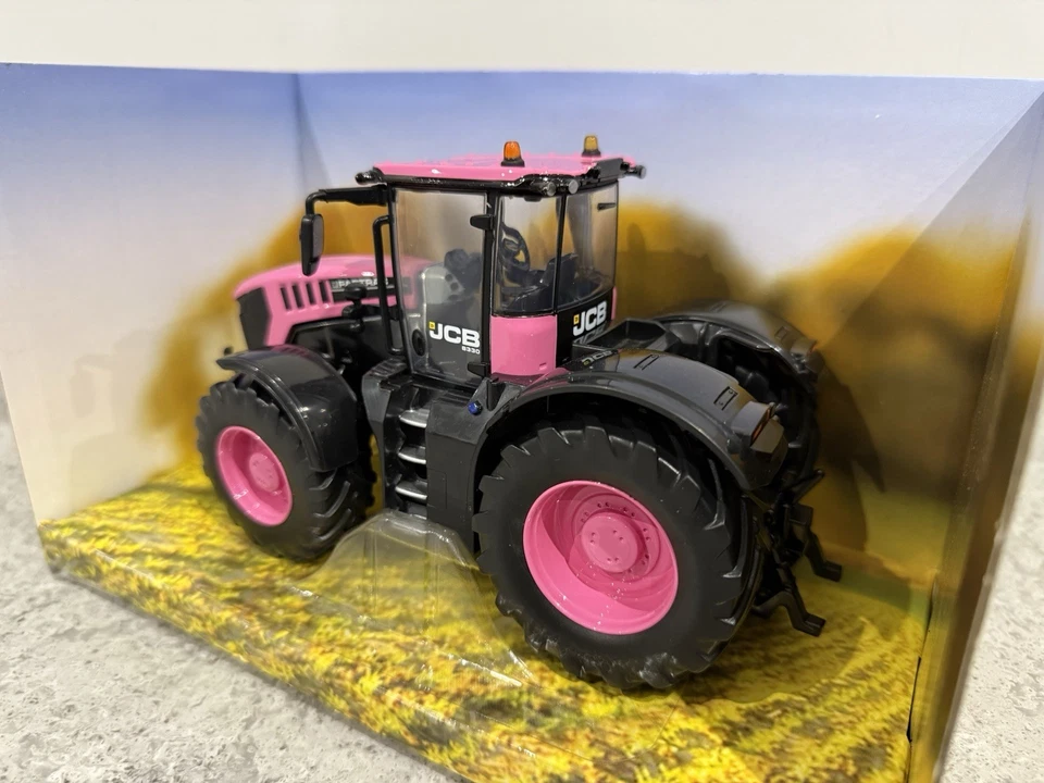 Britains Farm - JCB 8330 Pink Fastrac/Tractor - 1:32 Scale - 43206 - New/Mint - Image 3 of 4