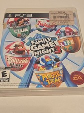 Hasbro Family Game Night 3 (Sony PlayStation 3, PS3, 2010) CIB Complete