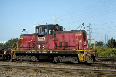 Algoma Steel 33 @ S. STE. MARIE_SEPT 9, 1998_ORIGINAL TRAIN SLIDE