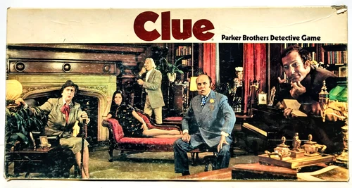 Clue - Classic Detective Board Game - Parker Brothers - Complete - Vintage 1972