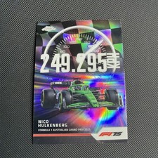 Nico Hulkenberg 2025 Topps Chrome F1 Top Speed #TS-10 Refractor