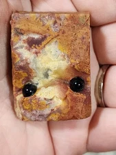 Druzy Crazy Lace Agate Mini Groot Rock Critter 
