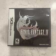 Final Fantasy IV 2008 Nintendo DS CIB Complete Video Game PRISTINE