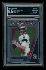 2021 Panini Donruss Optic Dominators Tom Brady #DM-TB Football Arena Club 9.5