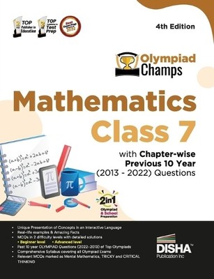 , Disha Experts Olympiad Champs Mathematics Class 7 with (Paperback) (UK IMPORT)