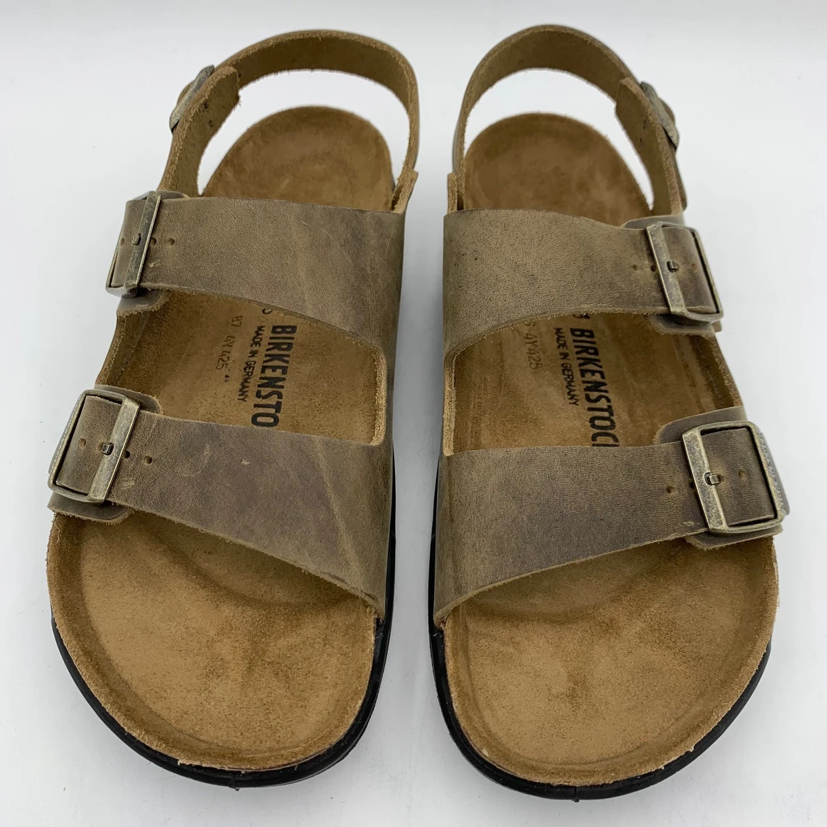 Birkenstock Milano 100% Leather Sandals for Women for sale  display picture 1