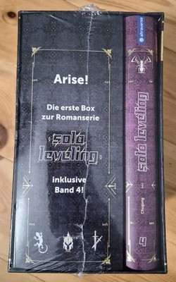 Solo Leveling Roman 04 mit Box Chugong - NEU & Sealed - Anime Buch  