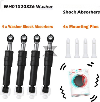 #ad 4x Washer Shock Absorber and Pin For ge Kenmore Elite Washer WH01X20826 $35.99