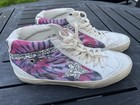 GOLDEN GOOSE Mid Star Tie Dye Suede Sneakers Women's Size 40/10