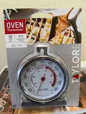 Taylor 5932 Large Dial Oven Thermometer Stainless Steel 100-600 F NSF New
