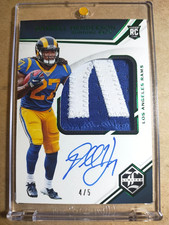 2019 Darrell Henderson Panini Limited Green Rookie Autograph Patch RC /5 MINT 🔥