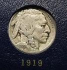 1919 Buffalo Nickel - VF / Very Fine+  (S3)