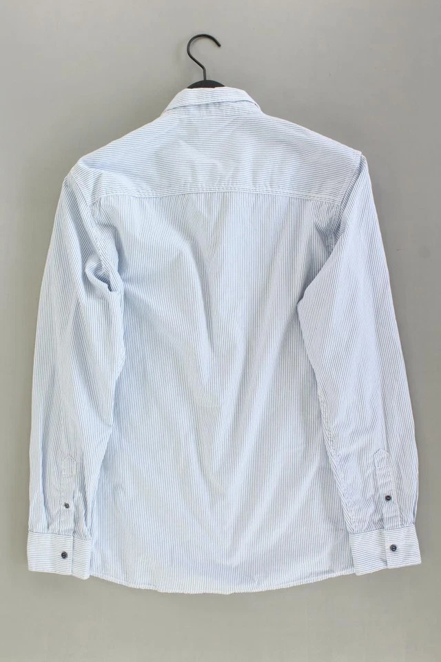 ✅ Livergy Langarmhemd Regular Hemd für Herren Gr. 52, L gestreift blau ✅ - Bild 2 von 4