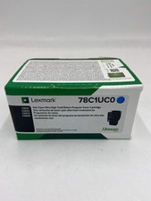 New Lexmark 78C1UC0 Cyan Toner Cartridge CS521