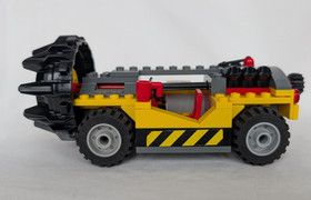 LEGO 4204 The Mine City Mining Crane Truck Train Conveyor Belt Cave 2012