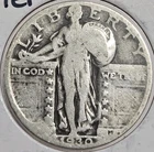1930 P Standing Liberty Quarter Dollar 90% Silver 25c Good - FREE SHIPPING!