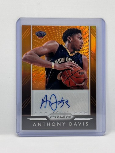 Anthony Davis #ADA 2015 Panini Prizm Autographs card