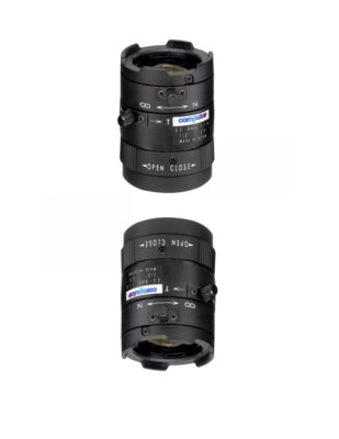 (2) Computar T2Z3514CS-CP-2 1/3'' 3.5-8mm f1.4 VariFocal Manual Iris CS-Mount D/N