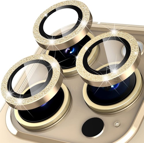 Camera Lens For iPhone 14,13,12 11 Pro MAX Protector Metal Rings Tempered Glass - Picture 23 of 27