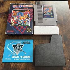 NES Nintendo Ghosts 'N Goblins Complete in Box 5 screw variant Tested Guaranteed