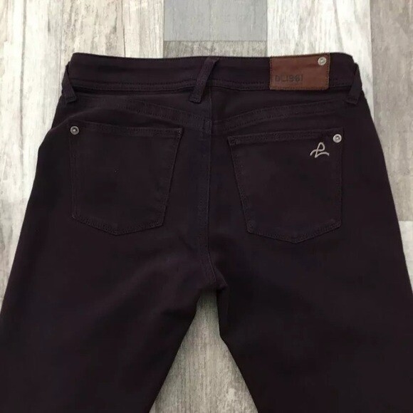 DL1961 Amanda 360 Plum Skinny Comfort Jeans Womens 26 Comfort