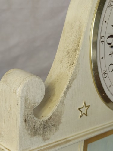 Vtg General Electric Revolutionary War Wall Clock One If By Land Two If By Sea - Picture 12 of 18