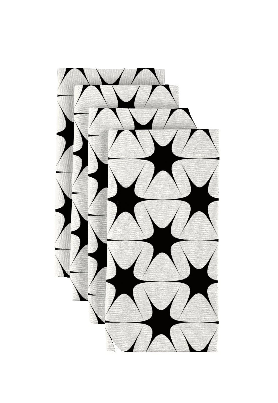 Geometric Square 100% Polyester Napkins