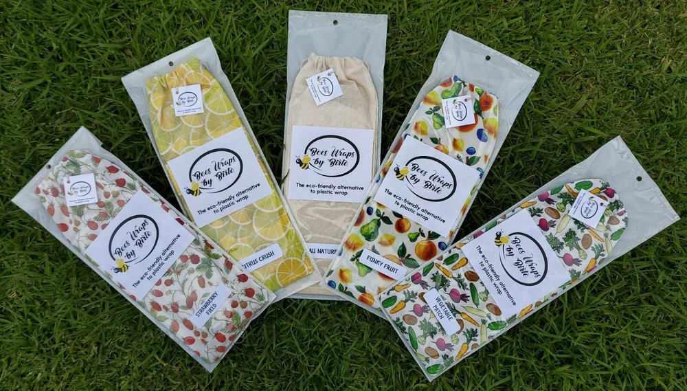Organic Bees Wax Wraps by Birte