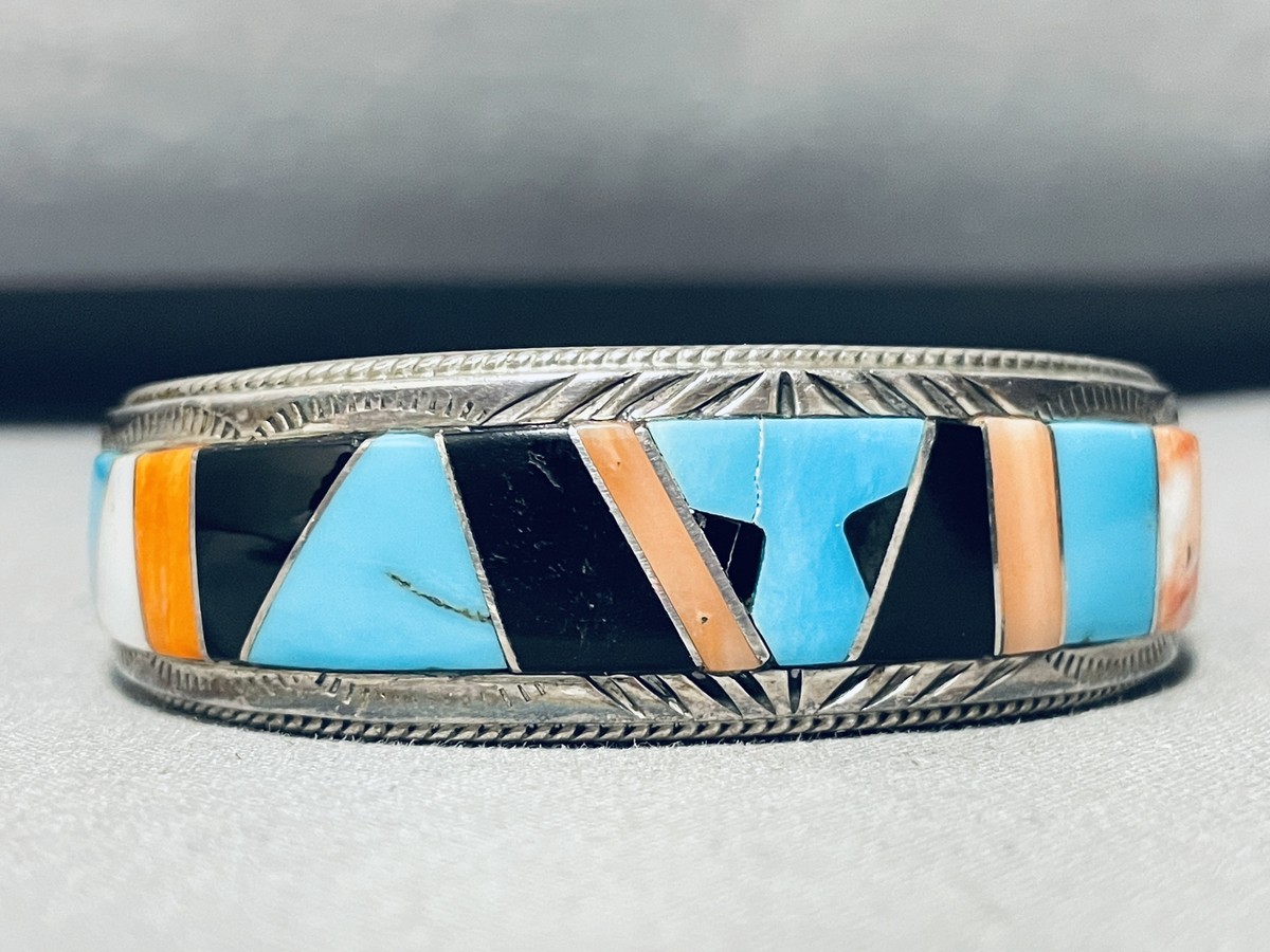 70s Vintage ZUNI Bangle silver925 ズニ族 s-l1200.jpg
