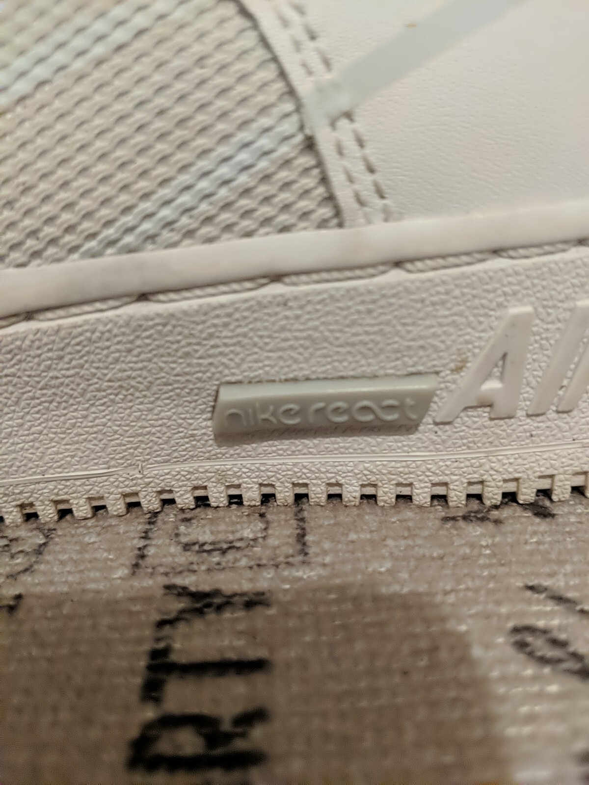 Nike Air Force 1 React Dimsix Low White Women's T… - image 12