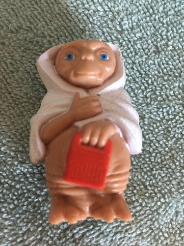 VINTAGE 1982 E.T. Figures By LJN Toys 2” PVC/Plastic MINT CONDITION (set of 3) - Picture 5 of 6