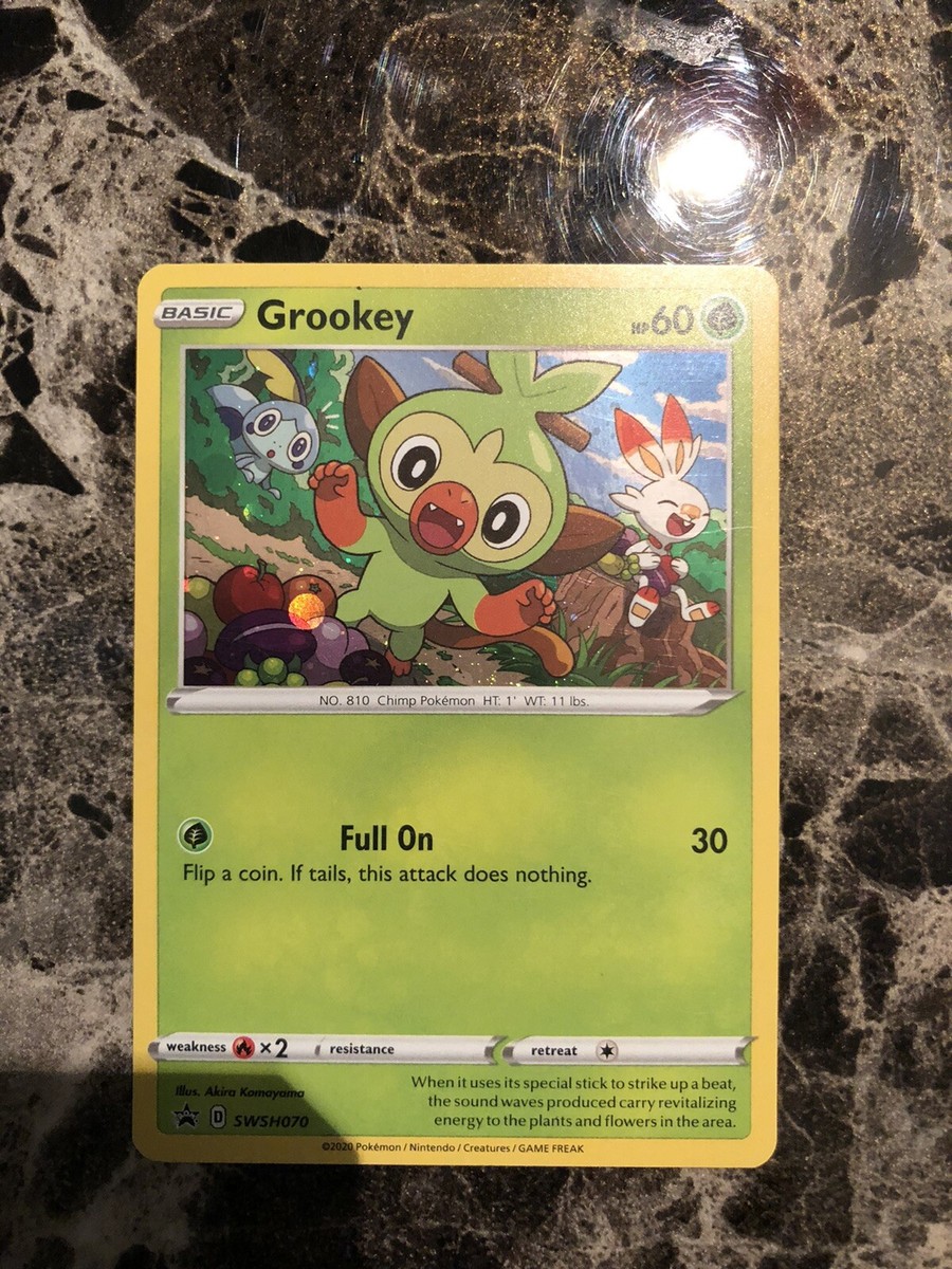 pokemon cards Grookey Swsh070 pokemon cards Grookey Swsh070