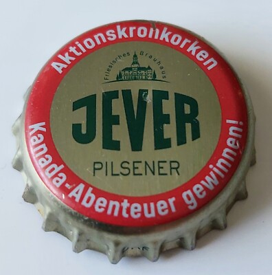 Crown caps Jever Pilsener Canada action crown caps Lower Saxony 1 piece KK