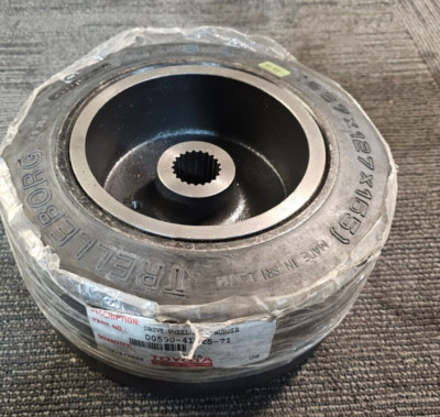 Toyota OEM 00590-41225-71 Rubber Drive Wheel Trelleborg 10-1/2x5x6-1/2