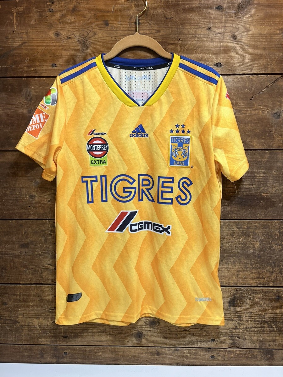Liga Mx Camisa De Los Tigres 2019 Adidas Tigres UANL Soccer Jersey