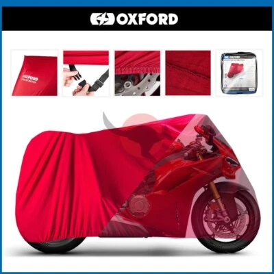 TELO COPRIMOTO [OXFORD] - DUCATI PANIGALE V4 / V4S (2025) - ROSSO / DA INTERNO