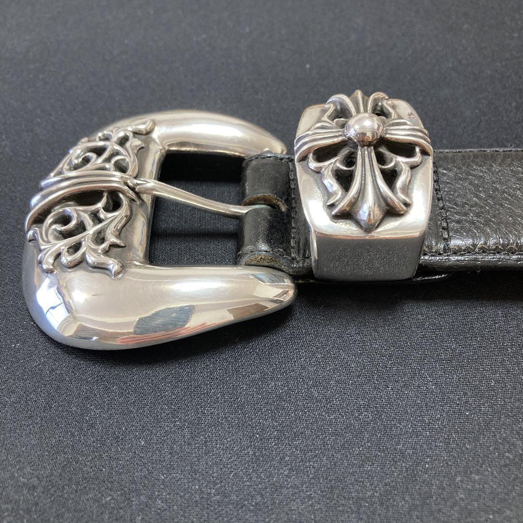 CHROME HEARTS BLT CLASSIC 3PC Classic 3PC Leather Belt 32 CHROME HEARTS BLT CLASSIC 3PC Classic 3PC Leather Belt 32
