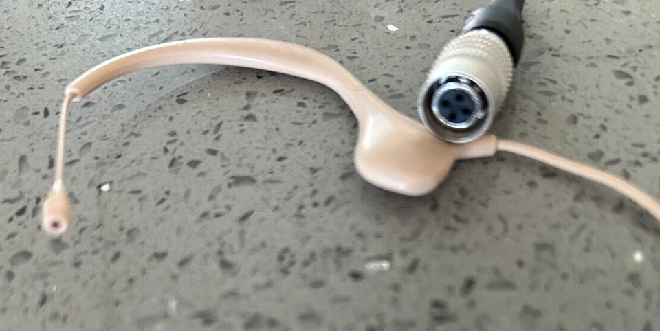 Audio Technica BP893cLM3 Omnidirectional Condenser Mic w 4-Pin Connector Beige - Image 2 of 3