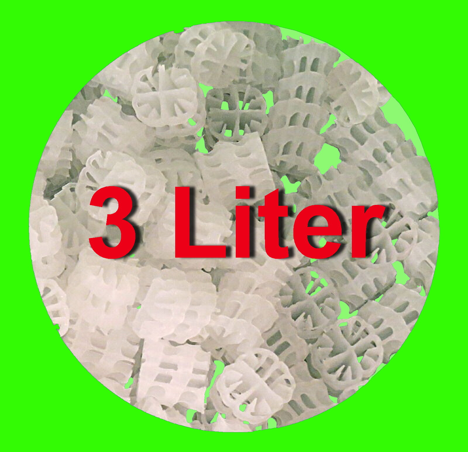 3 L ️ KALDNES BIO FILTERMEDIUM FILTERBEUTEL ️. Filtermaterial Aquarium