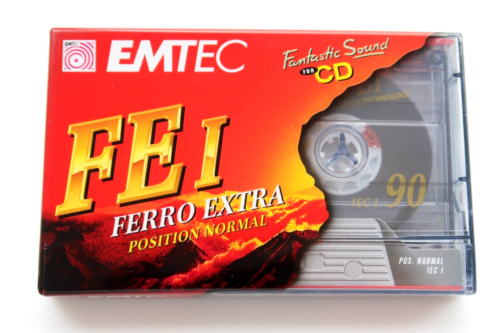 Emtec FE I 90 Normal Type I Blank Audio Cassette - Germany 1998 - Picture 1 of 6