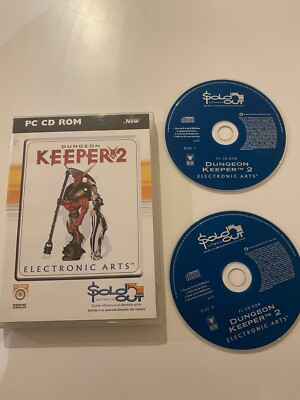 Dungeon Keeper 2 PC SPIEL 1999 CD ROM Electronic Arts Evil Underground Game