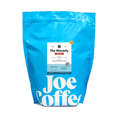Joe Coffee Company - The Waverly Espresso Ground Specialty Coffee, 2 lb Bag