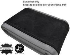 Schwarz Naht Echt Wildleder Armlehne Klappe F�r Jeep Wrangler 2007-2010