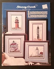 LIGHTHOUSE LANDMARKS Counted Cross Stitch Pattern Chart  BK 254 by Stoney Creek