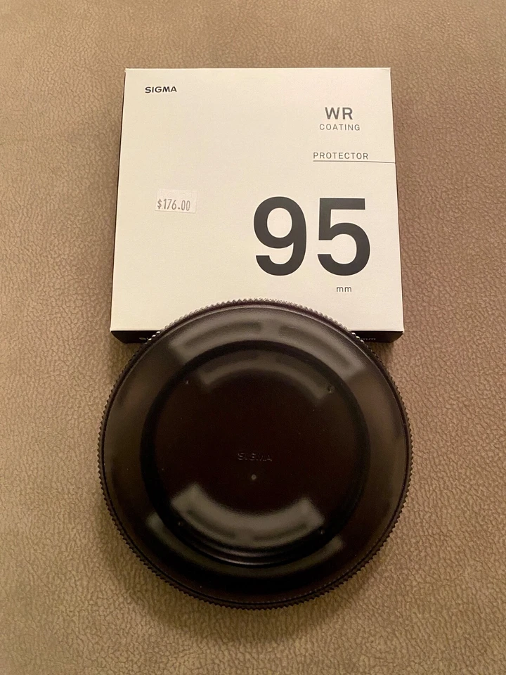 95mm Protective Lens Filter, Sigma 95mm WR UV Filter in Excellent++ Condition!   - Image 2 of 4