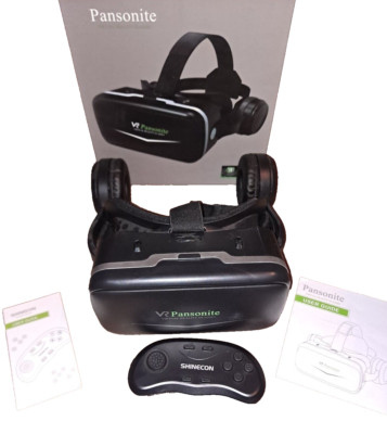 Pansonite VR Virtual Reality Glasses & Remote Control