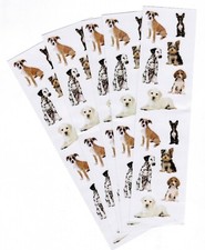 Recollections Photographic SMALL Puppy DOGS Scrapbook Stickers 5 Sheets 